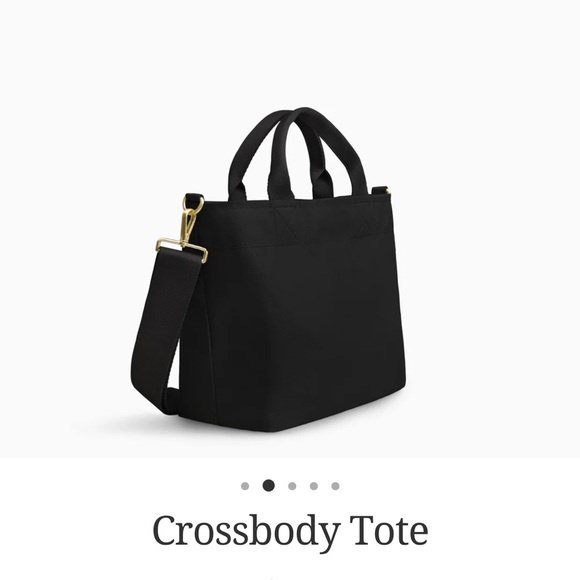 Canvelle Small Crossbody Tote Black - Picture 9 of 10